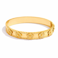 Radiant Blossom Bangle